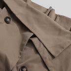 Workwear style off shoulder jumpsuit