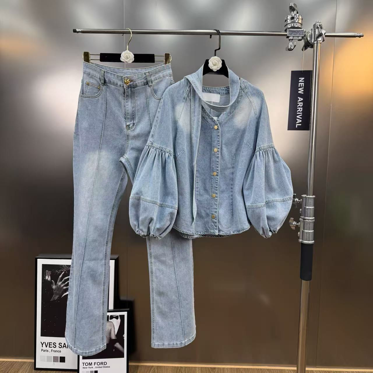 Causal jeans set