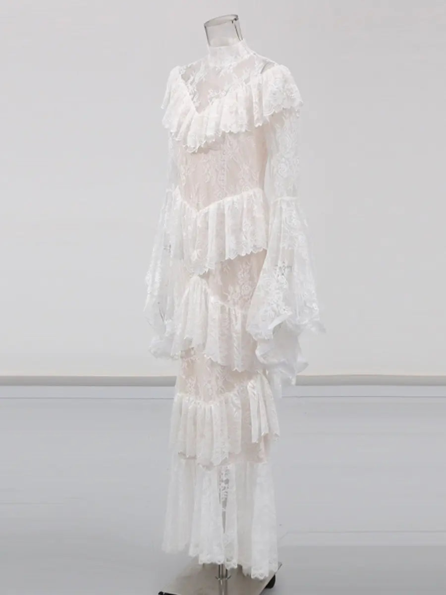 Flared elegant dress