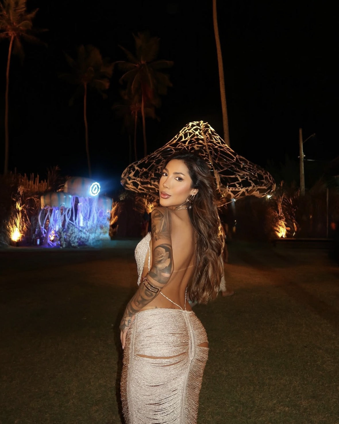 Netted dress