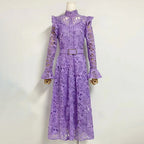 Elegant retro lace dress