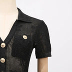 Ruffle edge dress style