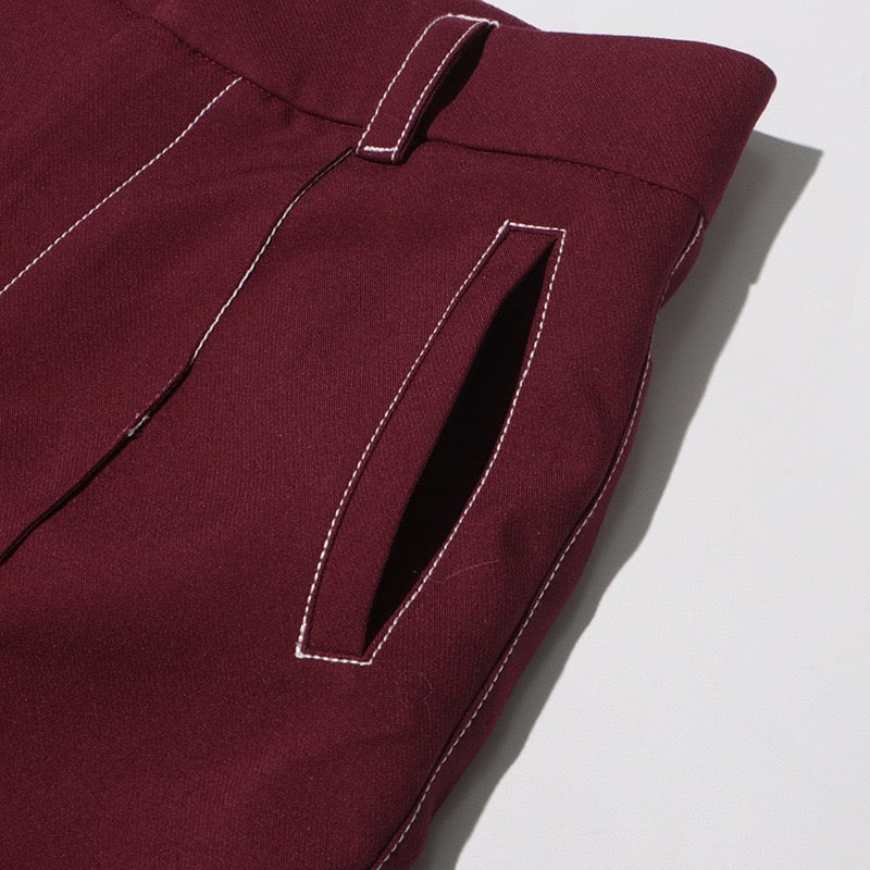 American style runway suit