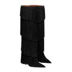 Fringes boots