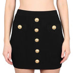Mid waist short skirt