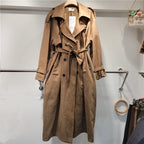 Millard suede trench coat