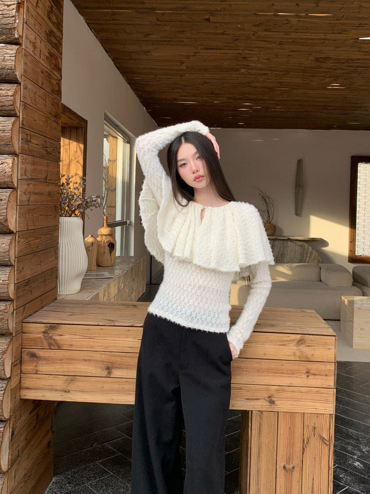 Cape collar cut design