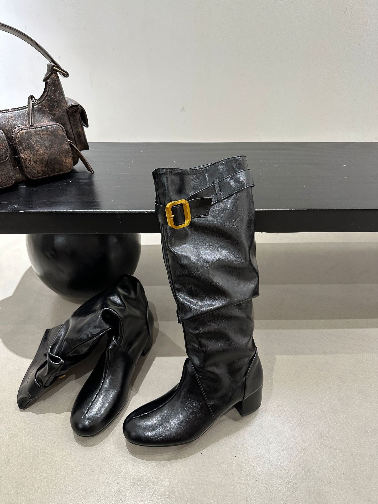 Leather Riding Boots