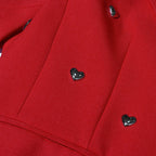 Fashionable and sweet heart jacket