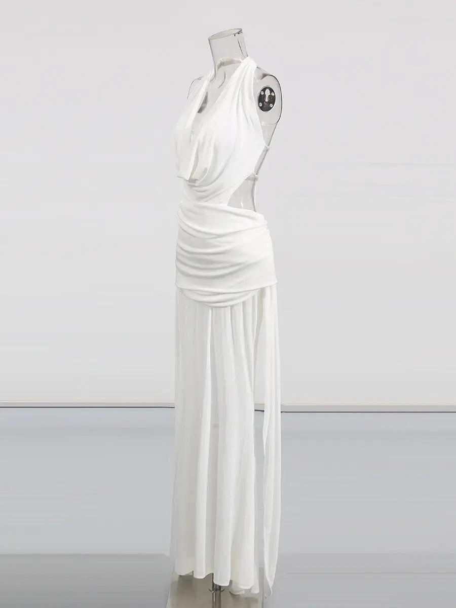 Sexy backless dress