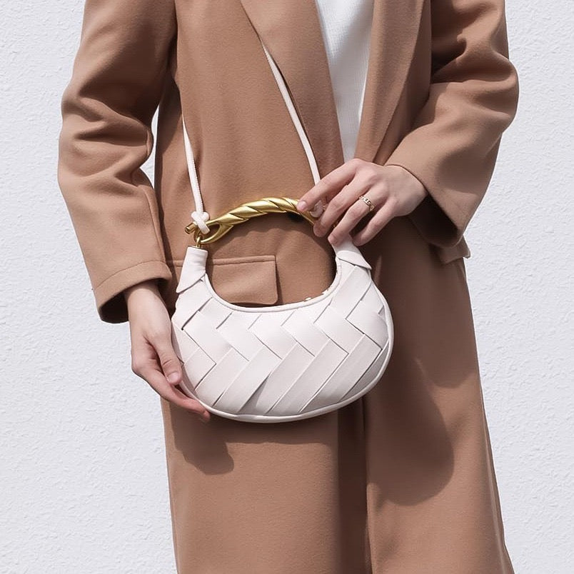 Braided stylish bag