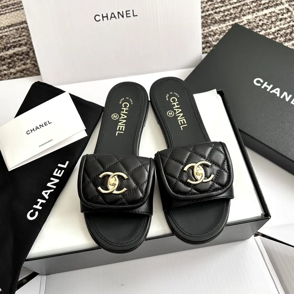 Slippers ch*anel