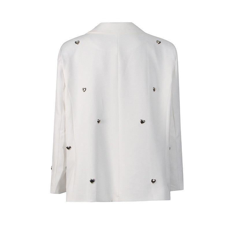 Fashionable and sweet heart jacket