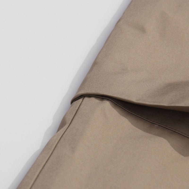 Workwear style off shoulder jumpsuit