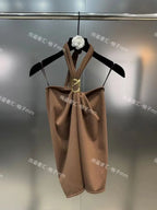Buckle skirt set