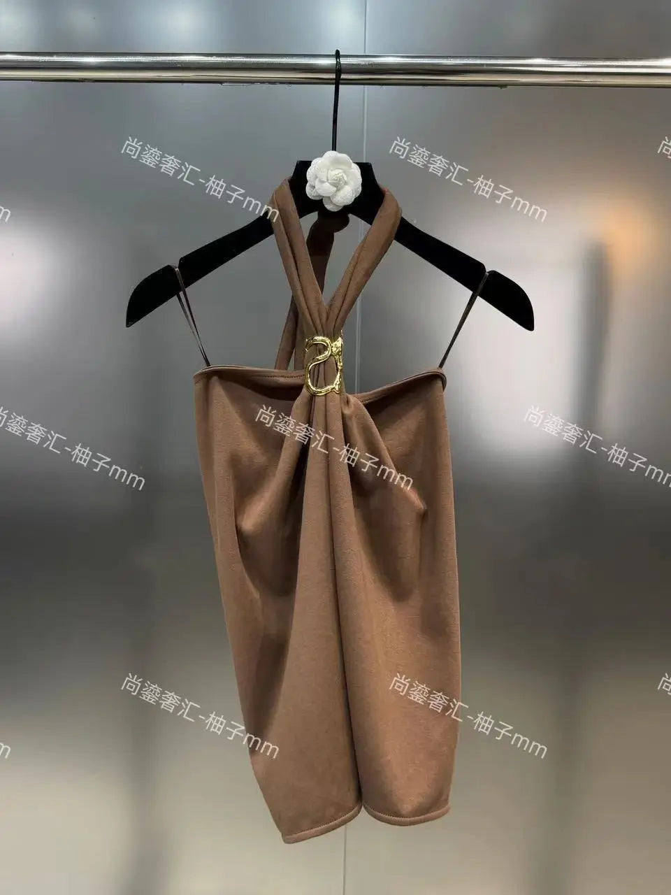 Buckle skirt set