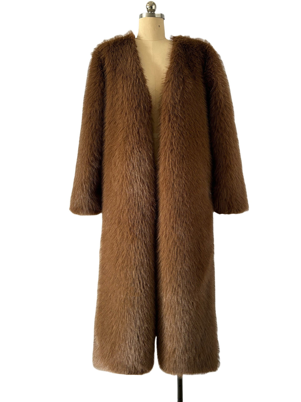 Faux fur coat