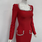 Squared bandage style