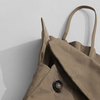 Workwear style off shoulder jumpsuit