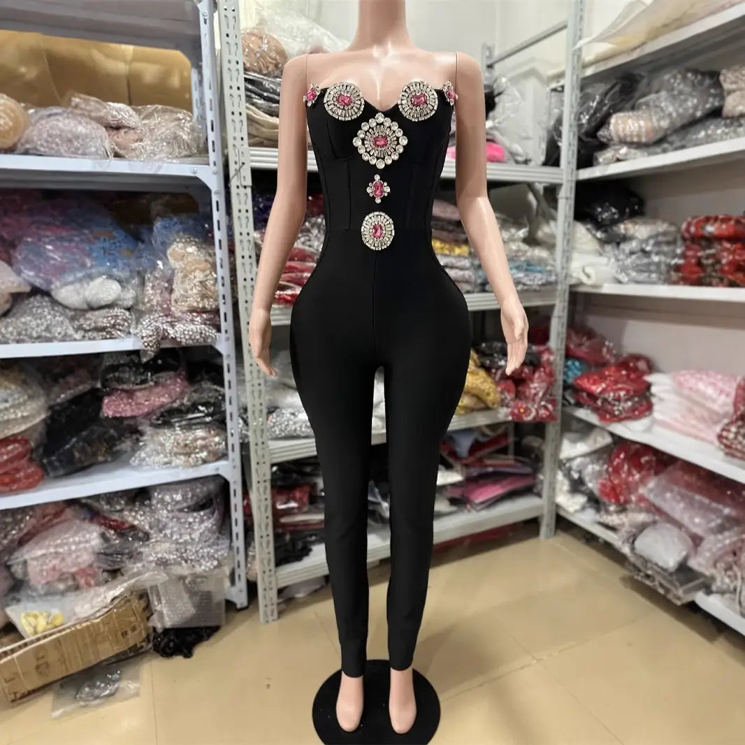 Diamond jumpsuit