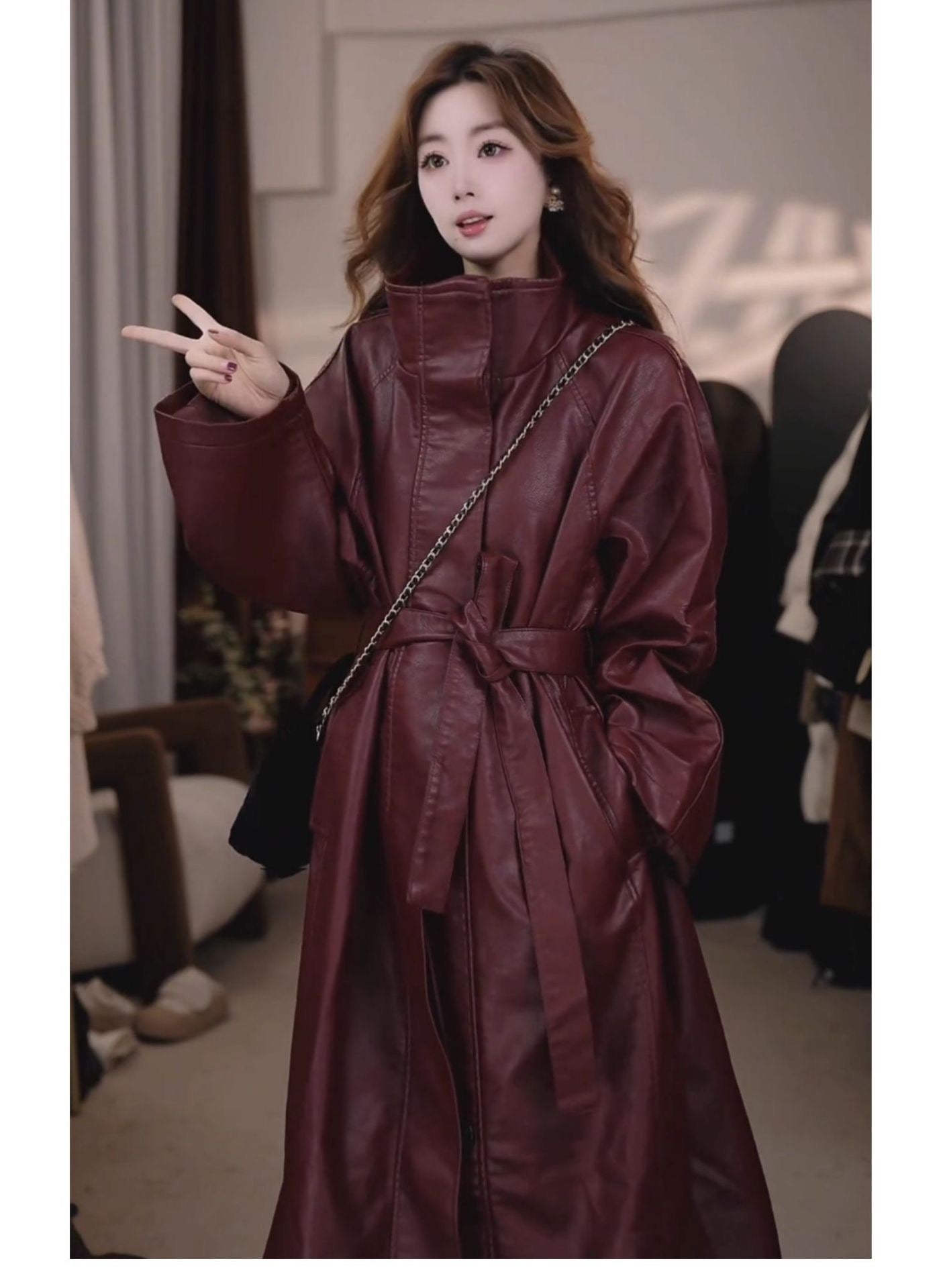 Retro long coat