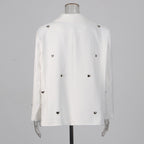 Fashionable and sweet heart jacket