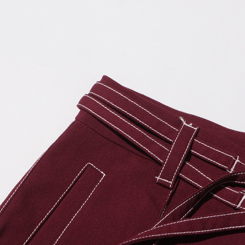 American style runway suit