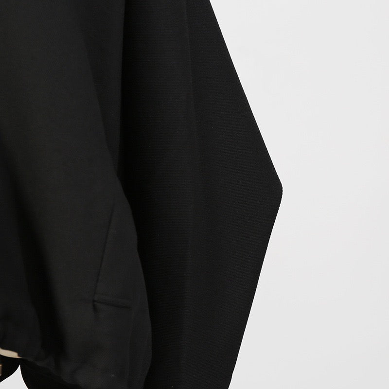 Heavy patchwork oversized jacket