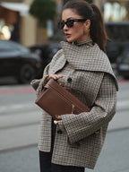 double faced scarf jacket