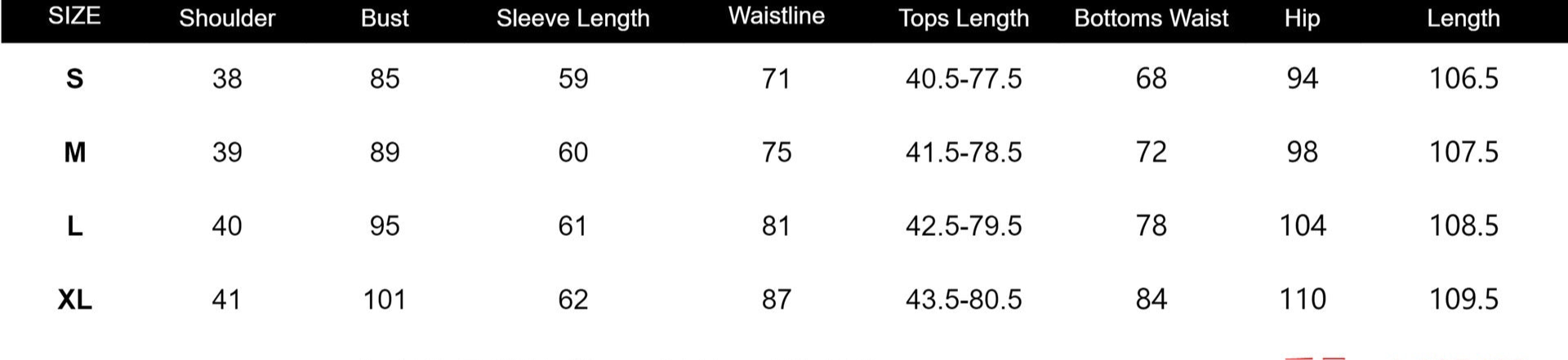 American style runway suit