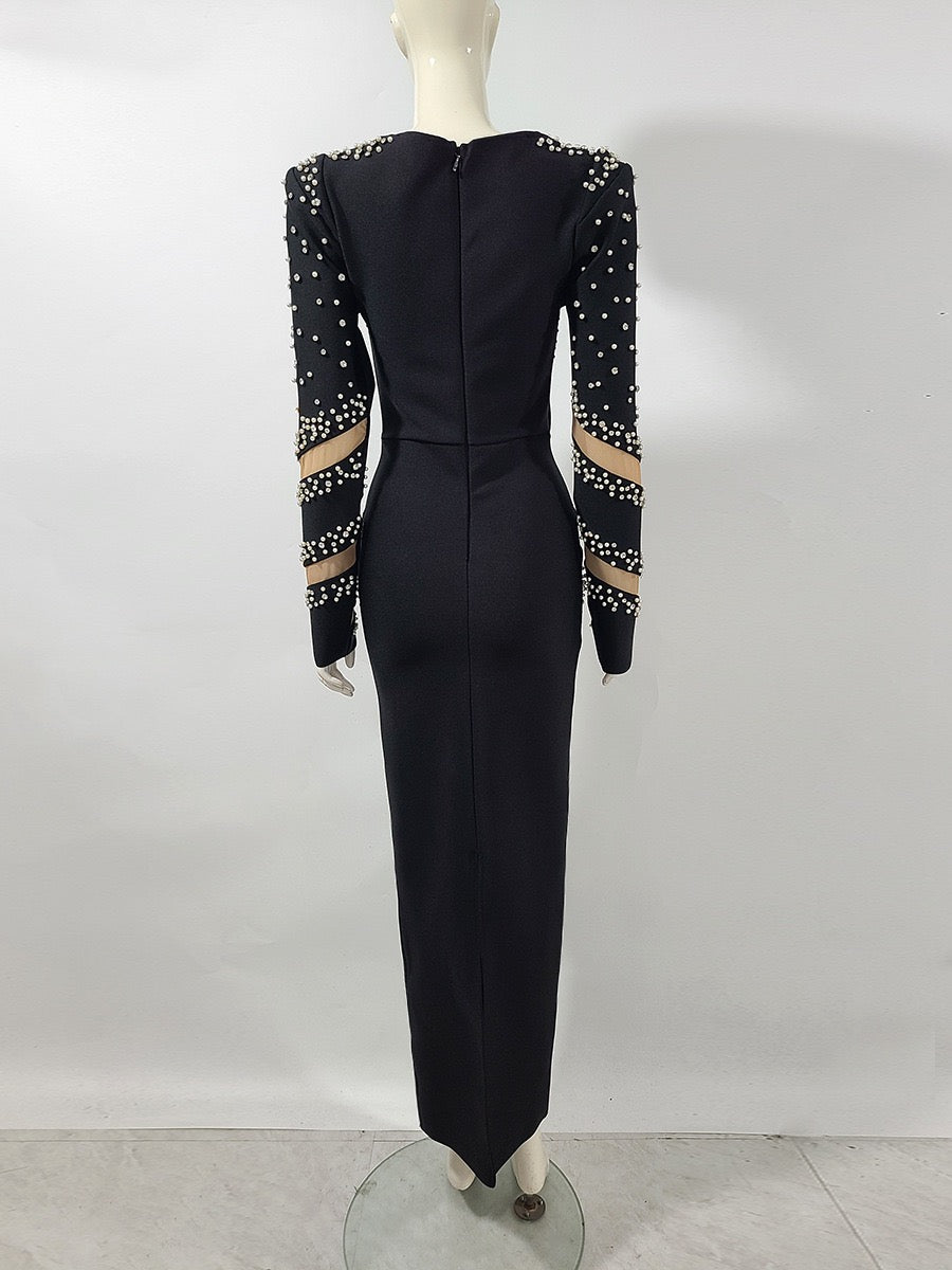 American rhinestone bandage dress