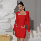 Squared bandage style