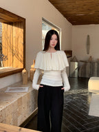 Cape collar cut design