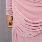 Draped Maxi Dress