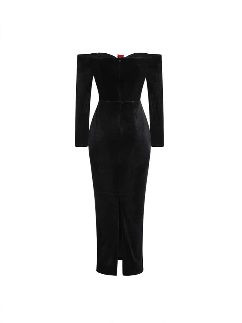 Sexy hot red flower style