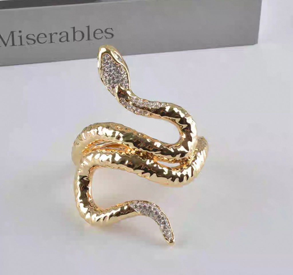 Vintage cuff snake