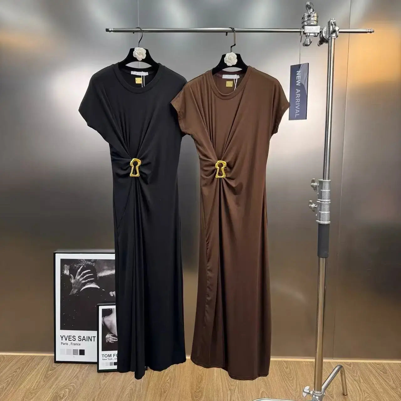 Pin long dress