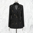 Flower splicing blazer style