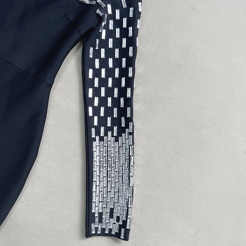 Handmade diamond dress