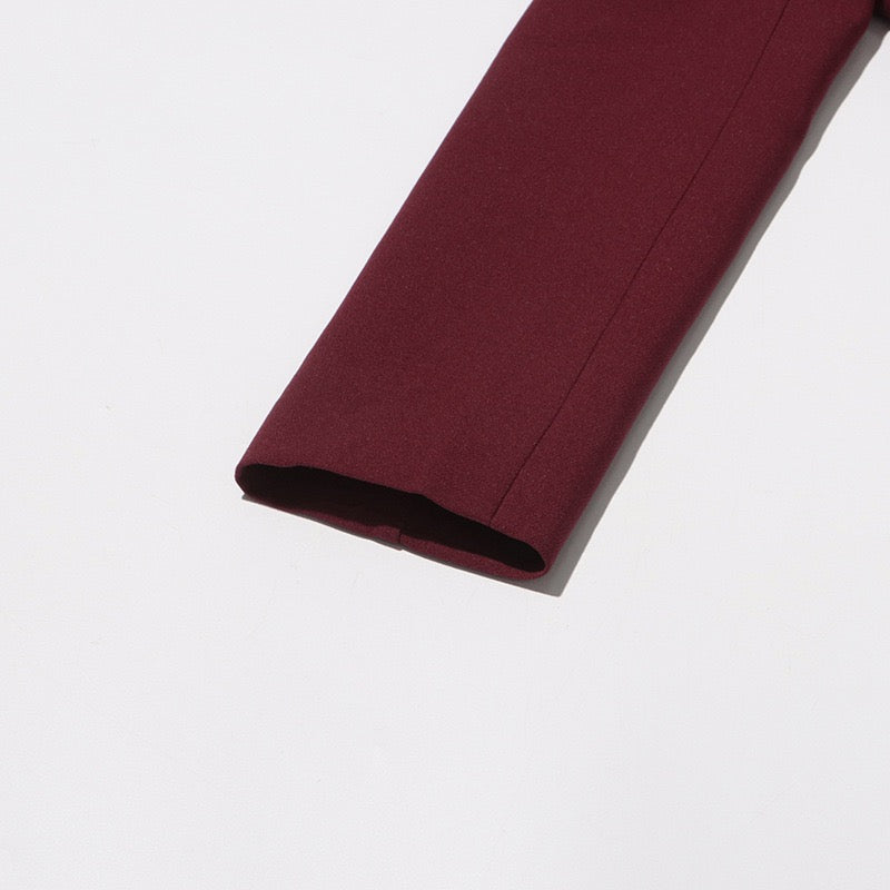 Retro style deep v waist style