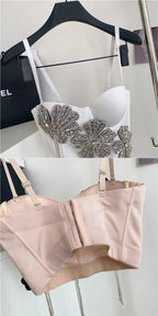 Fringes corset top