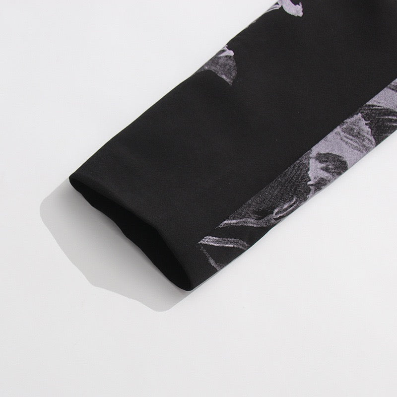 Elegant asymmetric suit