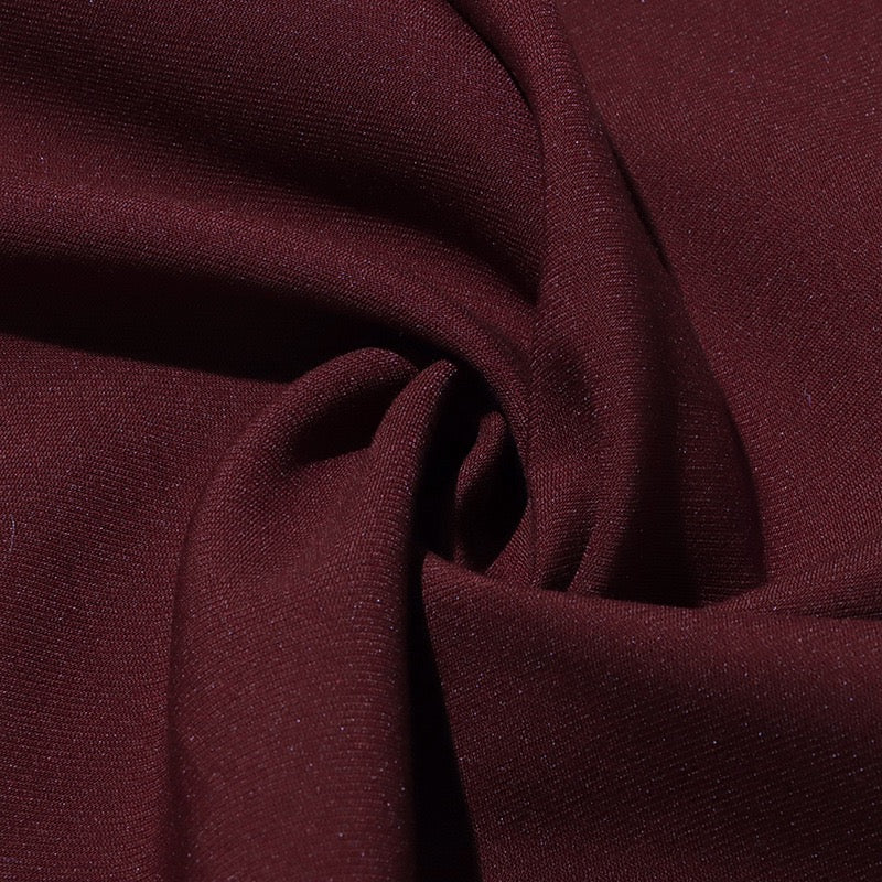 Retro style deep v waist style