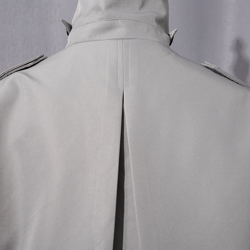 Oversized trench dress