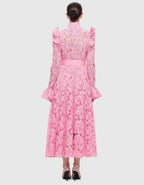 Elegant retro lace dress