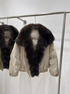 New thickended warm fox fur collar