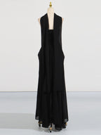 The black maxi dress
