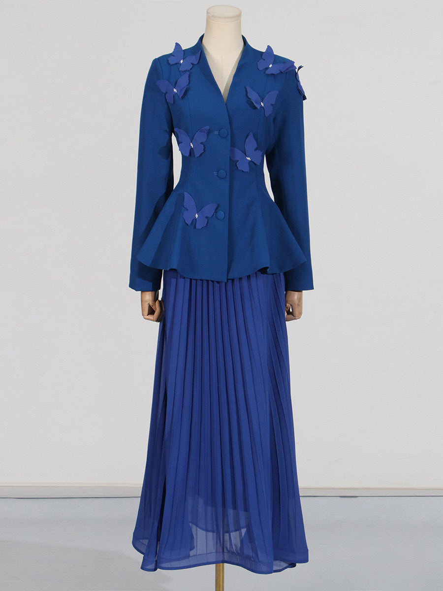Elegant butterfly style suit