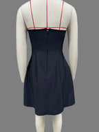 Sexy diamond encrusted backless