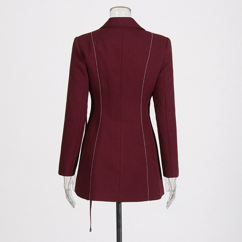 American style runway suit